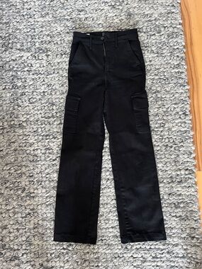 Black Mother Straight Leg Cargo Pants